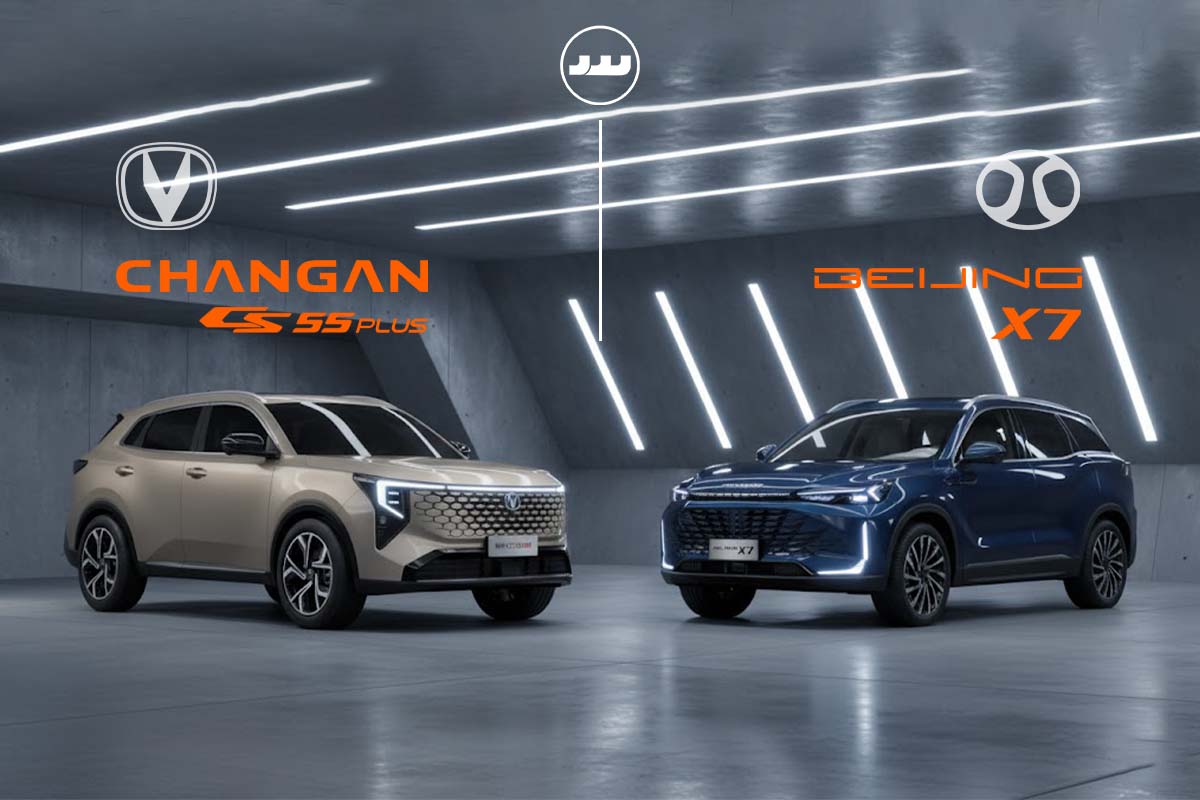 مقایسه چانگان CS55 پلاس و BAIC X7