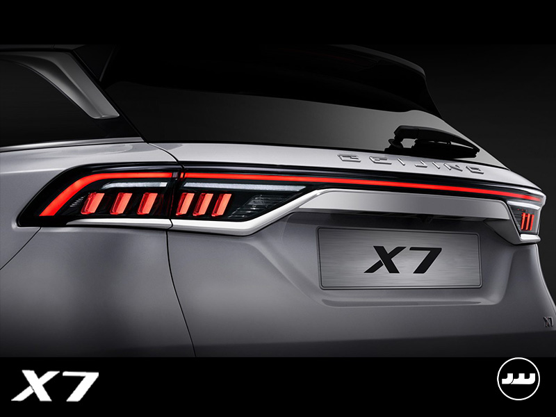 طراحی BAIC X7